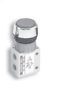 1/8 3-2 DG DÜĞMELİ YAY DÖNÜŞLÜ GÖMME BAŞLI VALF VE - Hidrotek Hortum