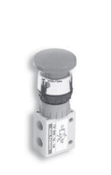 1/8 3-2 DK MANTAR BAŞLI KİLİTLEMELİ BUTON VALF VEM - Hidrotek Hortum