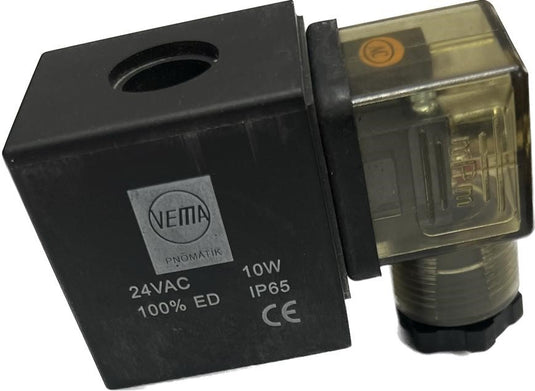 24VAC-6VA  BOBİN (BÜYÜK TİP-AVRUPA) - Hidrotek Hortum