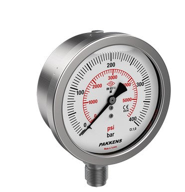 Q100 0-1,6 BAR ALT.ÇIK.GLİSER.MANOMETRE KOM.PASL.