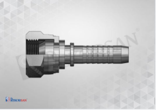 11/2-R11/2-11 HİDROLİK BSP DÜZ REKOR - Hidrotek Hortum