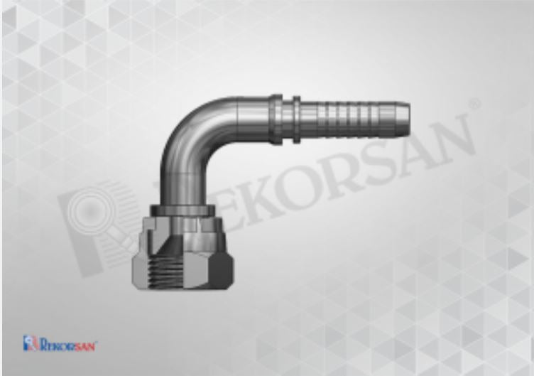 Resmi Galeri görüntüleyicisine yükle, 1-R1-11 HİDROLİK BSP SOMUNLU İÇE HAVŞA DİRSEK REKO - Hidrotek Hortum
