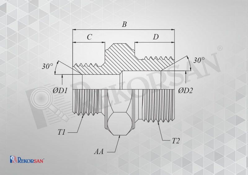 Resmi Galeri görüntüleyicisine yükle, 1-11/2 HİDROLİK ORANTILI NİPEL - Hidrotek Hortum
