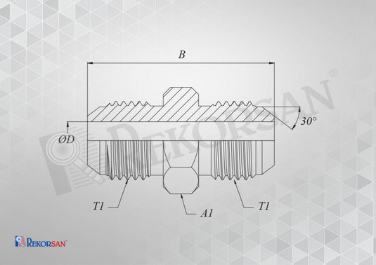 1/2 BLOK 1/2 BOMBELİ NİPEL - Hidrotek Hortum