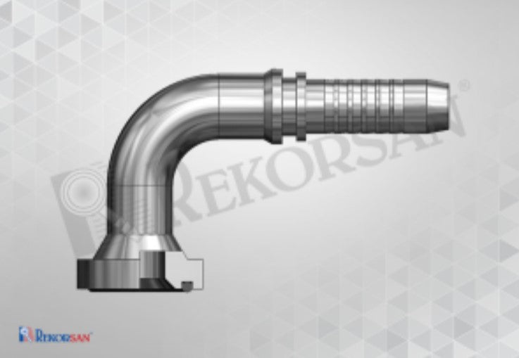 Resmi Galeri görüntüleyicisine yükle, 1/2-34 HİDROLİK 6000 SERİSİ DİRSEK FLANŞ - Hidrotek Hortum
