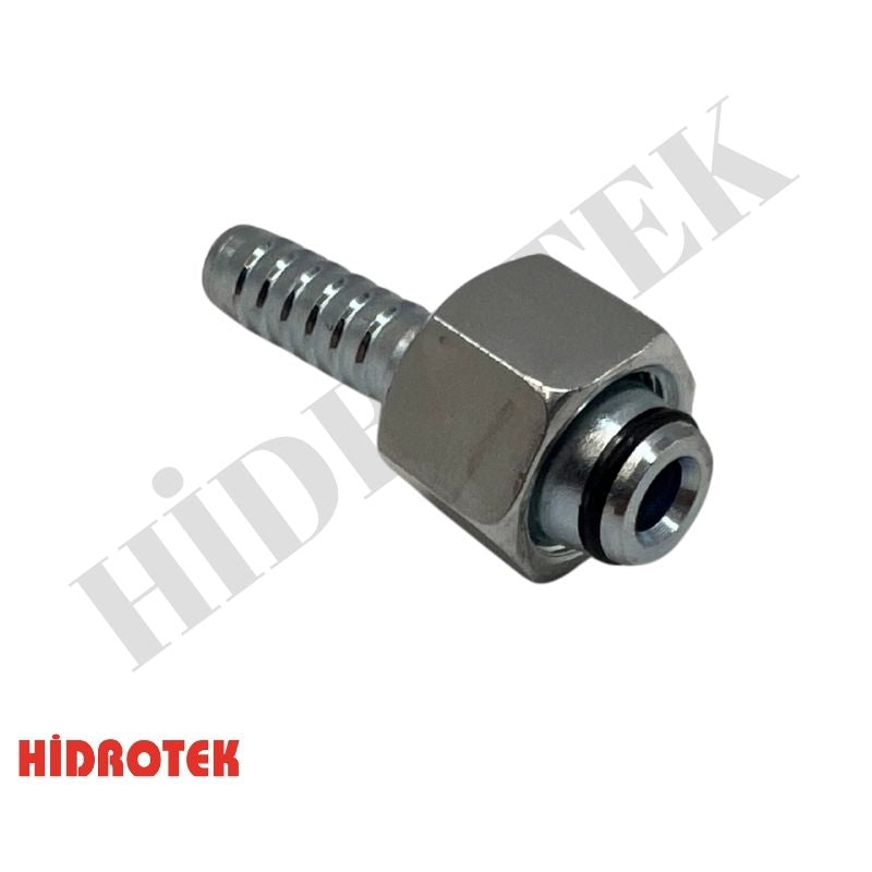 Load image into Gallery viewer, 1/4-M16-1,5 HYDRAULIC O-RING STRAIGHT COUPLING 
