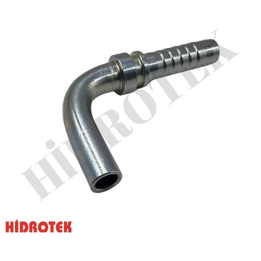 1/2-16 HİDROLİK BORU UÇLU DİRSEK REKOR