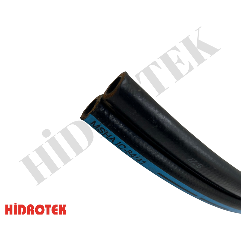 Load image into Gallery viewer, 5/8 R1 SC TWIN HYDRAULIC HOSE FLOOD

