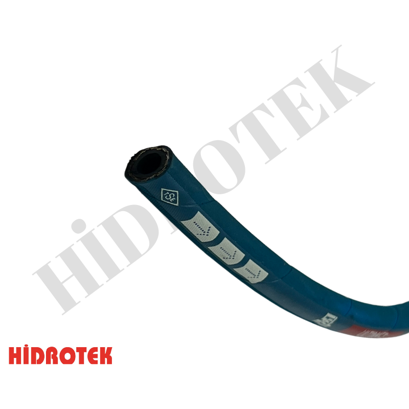 Resmi Galeri görüntüleyicisine yükle, 1/4 R6 ULTİMATE HİDROLİK HORTUM 135 DERECE MAVİ

