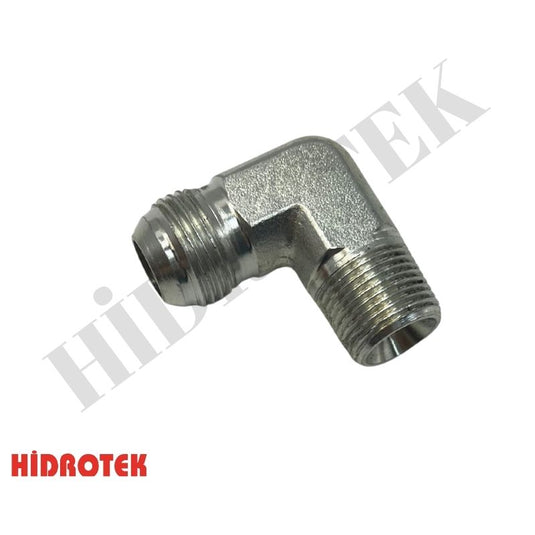 1/4-1/2 NPT-UNF ELBOW