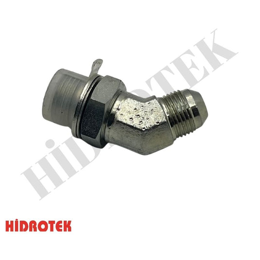 1/4-9/16 UNF CONTROL 45 ELBOW