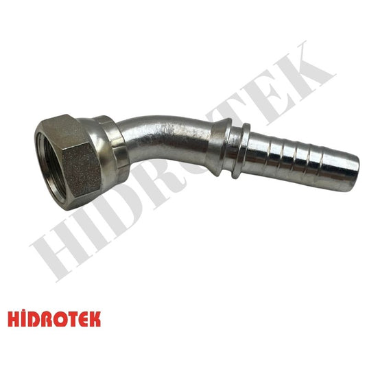 3/8-13/16-16 HYDRAULIC OFRS 45 DEGREE RECORD