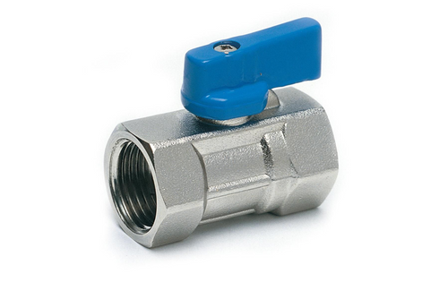 1/4 FEMALE FEMALE MINI BALL VALVE KONSAN