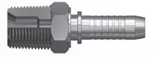 5/16-3/8-18 HYDRAULIC NPT MALE JOINT