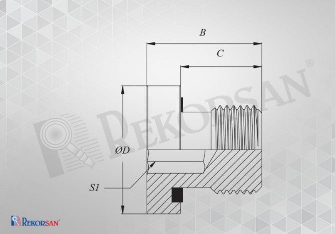 Load image into Gallery viewer, 1 HİD. ALYAN BAŞLI KÖRTAPA RK. - Hidrotek Hortum
