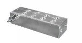 NG6 QUADRUPLE VALVE PLATE PARALLEL (SAFE) BOTTOM. CI